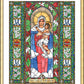 Wall Frame Gold, Matted - Our Lady of Schoenstatt by Brenda Nippert - Trinity Stores