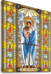 Canvas Print - Our Lady of the Snows by B. Nippert