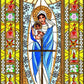 Wall Frame Espresso - Our Lady of the Snows by B. Nippert