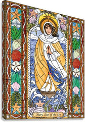 Canvas Print - Our Lady Star of the Sea by B. Nippert