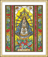 Wall Frame Gold - Our Lady of Lujan by B. Nippert