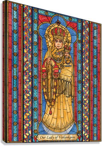 Canvas Print - Our Lady of Vailankanni by B. Nippert
