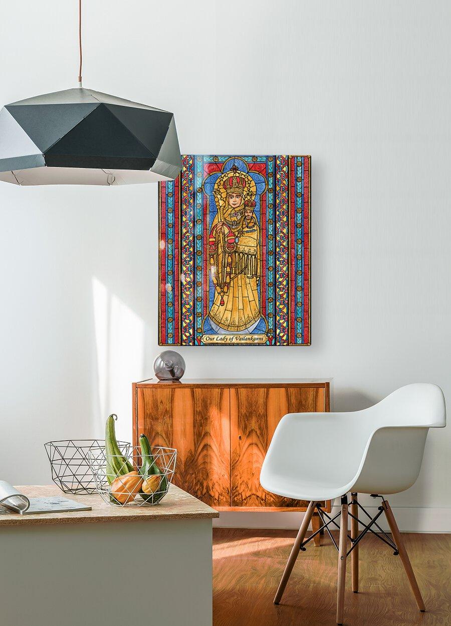 Metal Print - Our Lady of Vailankanni by B. Nippert