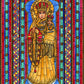 Wall Frame Black, Matted - Our Lady of Vailankanni by B. Nippert