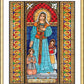 Wall Frame Gold, Matted - Our Lady of Walsingham by B. Nippert