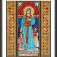 Wall Frame Espresso, Matted - Our Lady of Walsingham by B. Nippert