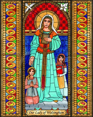 Metal Print - Our Lady of Walsingham by B. Nippert