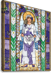 Canvas Print - St. Lydia Purpuraria by B. Nippert