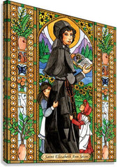 Canvas Print - St. Elizabeth Ann Seton by B. Nippert