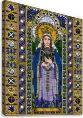 Canvas Print - St. Margaret of Scotland by B. Nippert