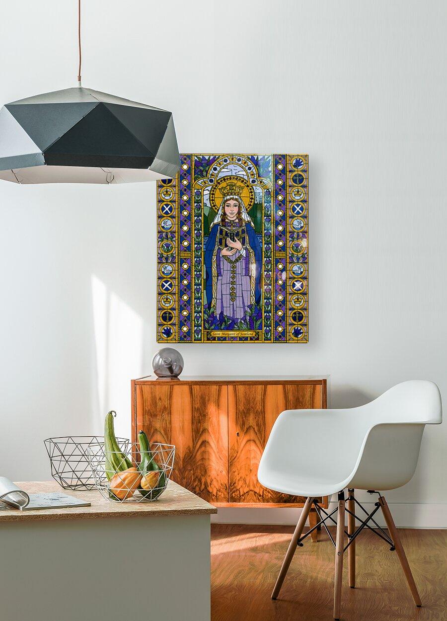 Acrylic Print - St. Margaret of Scotland by Brenda Nippert - Trinity Stores