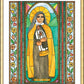 Wall Frame Gold, Matted - St. Maria Lucia of Jesus by Brenda Nippert - Trinity Stores