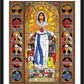 Wall Frame Black, Matted - Mary, Mother of Mercy by Brenda Nippert - Trinity Stores