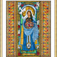 Wall Frame Gold, Matted - Mary, Mother of the Church by Brenda Nippert - Trinity Stores