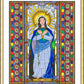 Wall Frame Gold, Matted - Mary, Mother of the World by Brenda Nippert - Trinity Stores