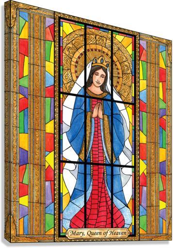 Canvas Print - Mary, Queen of Heaven by B. Nippert