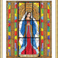 Wall Frame Gold, Matted - Mary, Queen of Heaven by B. Nippert