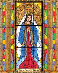 Metal Print - Mary, Queen of Heaven by B. Nippert