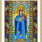 Wall Frame Gold, Matted - Mary, Queen of May by Brenda Nippert - Trinity Stores