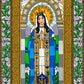 Wall Frame Espresso, Matted - Mary, Queen of the Apostles by Brenda Nippert - Trinity Stores