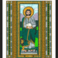 Wall Frame Black, Matted - St. Mark by Brenda Nippert - Trinity Stores