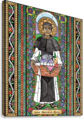 Canvas Print - St. Martin de Porres by B. Nippert