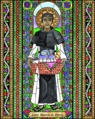 Metal Print - St. Martin de Porres by B. Nippert