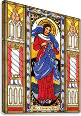Canvas Print - Mary, Undoer of Knots by B. Nippert