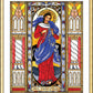 Wall Frame Gold, Matted - Mary, Undoer of Knots by B. Nippert