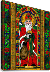 Canvas Print - St. Nicholas by B. Nippert