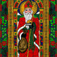 Wall Frame Gold, Matted - St. Nicholas by Brenda Nippert - Trinity Stores