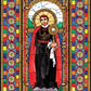 Wall Frame Espresso, Matted - St. John Neumann by Brenda Nippert - Trinity Stores