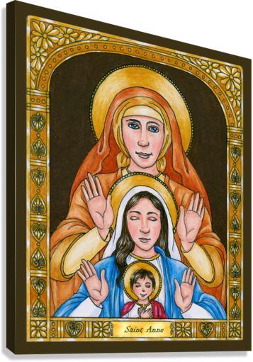 Canvas Print - St. Anne by Brenda Nippert - Trinity Stores