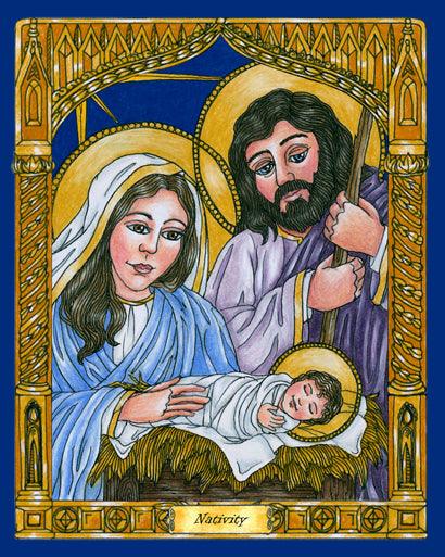 Acrylic Print - Nativity by Brenda Nippert - Trinity Stores