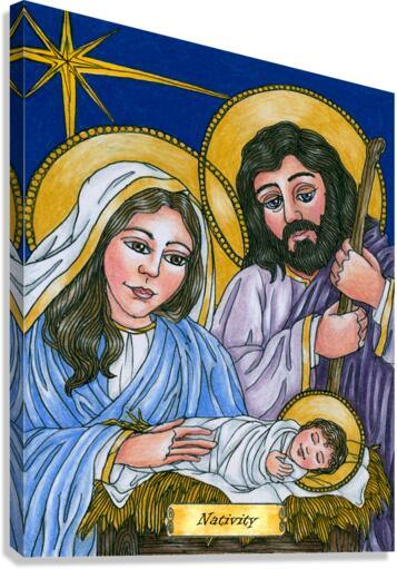 Canvas Print - Nativity by B. Nippert