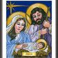 Wall Frame Espresso, Matted - Nativity by Brenda Nippert - Trinity Stores