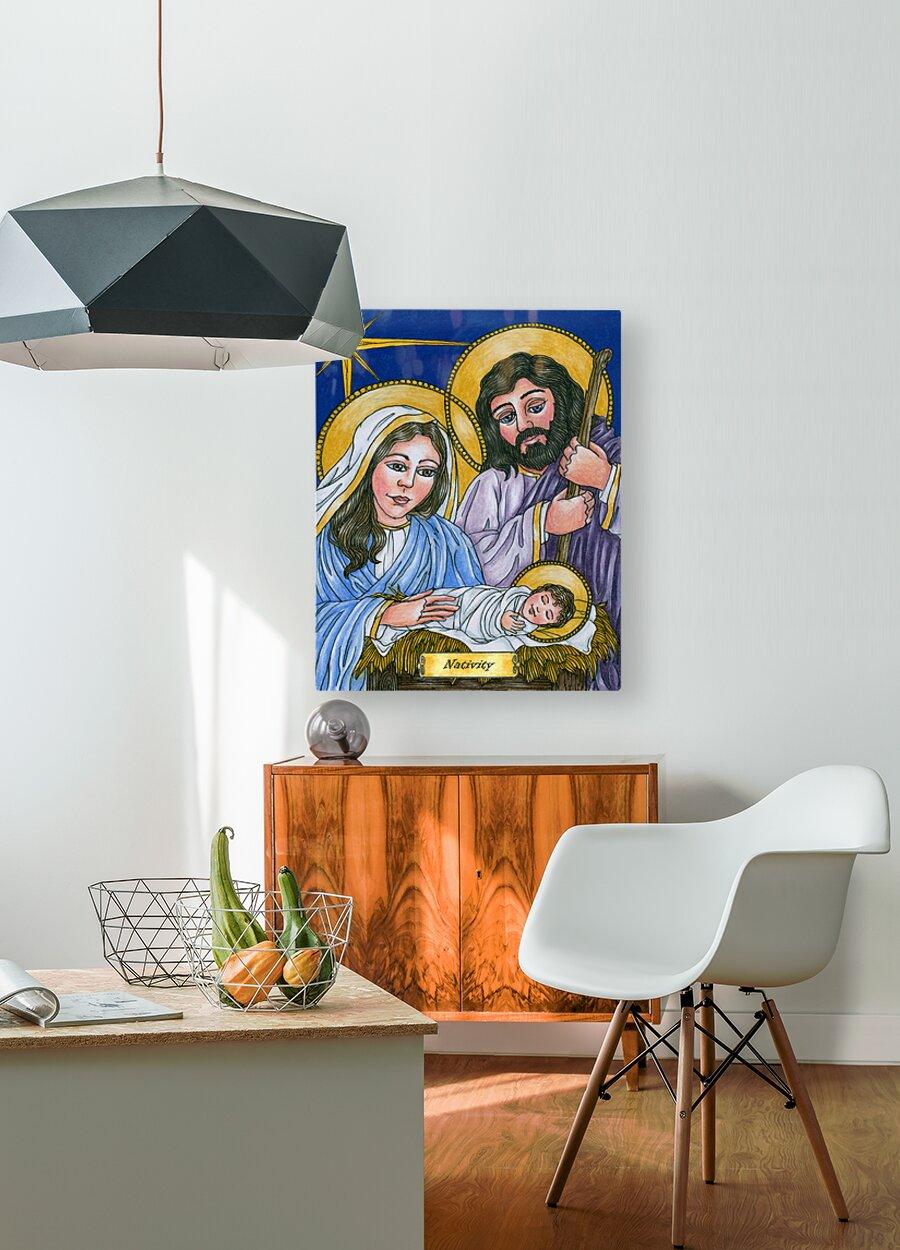 Metal Print - Nativity by Brenda Nippert - Trinity Stores