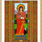 Wall Frame Gold, Matted - St. John the Evangelist by B. Nippert