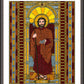 Wall Frame Espresso, Matted - St. Thomas the Apostle by Brenda Nippert - Trinity Stores