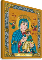 Canvas Print - Our Lady of Perpetual Help by B. Nippert