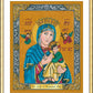 Wall Frame Gold, Matted - Our Lady of Perpetual Help by Brenda Nippert - Trinity Stores