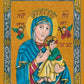 Wall Frame Gold, Matted - Our Lady of Perpetual Help by Brenda Nippert - Trinity Stores