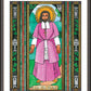 Wall Frame Espresso, Matted - St. Oliver Plunkett by Brenda Nippert - Trinity Stores