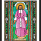 Wall Frame Black, Matted - St. Oliver Plunkett by B. Nippert