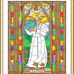 Wall Frame Gold, Matted - Pope Francis by B. Nippert