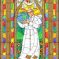 Wall Frame Black, Matted - Pope Francis by B. Nippert