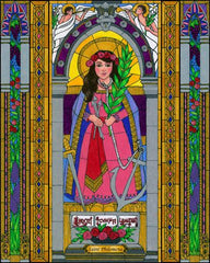 Metal Print - St. Philomena by B. Nippert