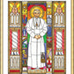 Wall Frame Gold, Matted - St. John Paul II by B. Nippert