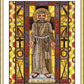 Wall Frame Gold, Matted - St. Padre Pio of Pietrelcina by Brenda Nippert - Trinity Stores