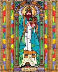 Metal Print - St. Patrick by B. Nippert